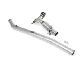 Milltek Large-Bore Downpipe and Race Pipe for Audi S3 2.0TFSI & VW Golf Mk8 R 2022-2024
