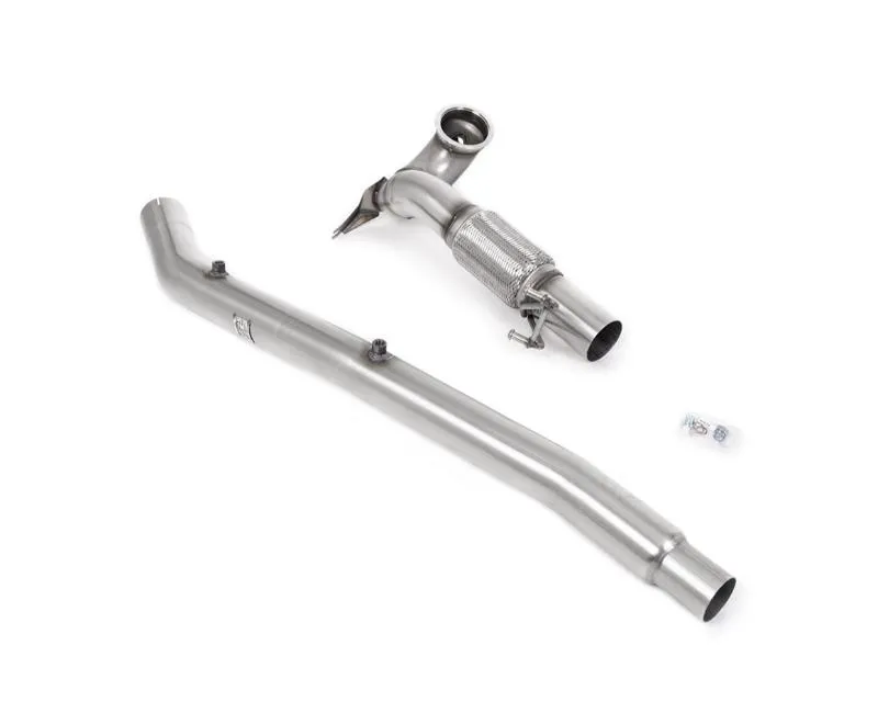 Milltek Large-Bore Downpipe and Race Pipe with OE Catback System Only Audi S3 2.0TFSI | Volkswagen Golf Mk8 R 2.0 TSI 320PS 2022-2024 - SSXVW677