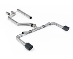 Milltek 80mm Race System Catback Exhaust with Carbon JET-115 Trims for Volkswagen Golf Mk8 GTi 2020-2026