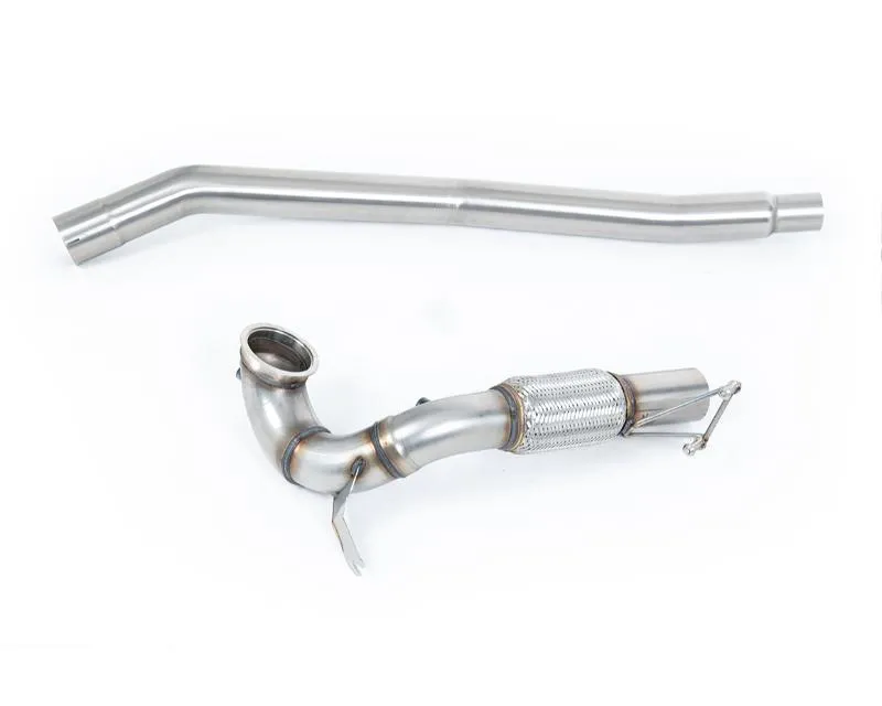 Milltek 80mm Race Systems Large-Bore Downpipe and Race Pipe Volkswagen Golf Mk7.5 R 2.0 TSI 310PS Non-GPF Equipped Models Only 2017-2021 - SSXVW723