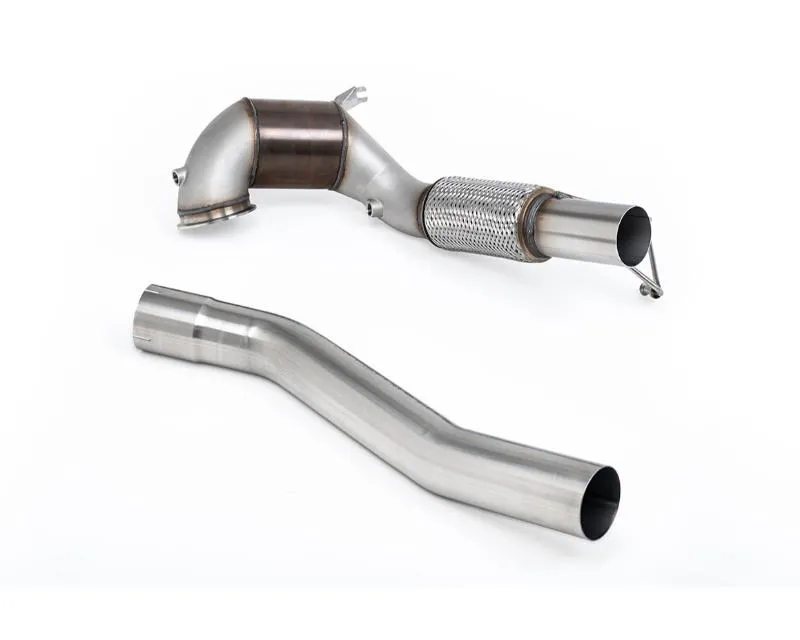 Milltek 94mm Large Bore Downpipe | Race Pipe Volkswagen Golf Mk8 GTi 245ps Non-GPF | North American Models Only 2021-2024 - SSXVW765