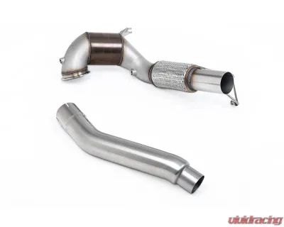 Milltek 94mm Large Bore Downpipe Race Pipe for Volkswagen Golf Mk8 GTi 2021-2024 - SSXVW766