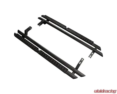 Milltek Black Powder Coated Dual Side Steps for Ineos Grenadier 2024+ with Fitting Hardware - URBIN001