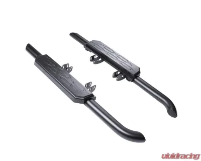 Milltek Honeycomb Black Shadow Side Steps for Land Rover Defender 90 L663 2020+ - URBLR015