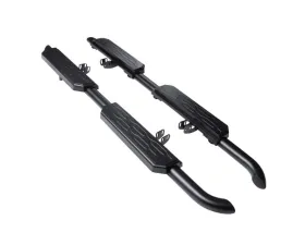 Milltek Honeycomb Black Shadow Side Steps for Land Rover Defender 110 L663 2020+