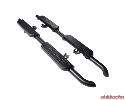 Milltek Honeycomb Black Shadow Side Steps for Land Rover Defender 110 L663 2020+ - URBLR017