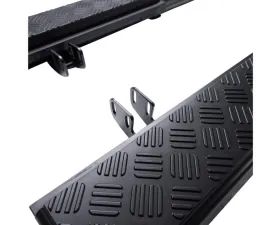 Milltek Chequer Plate Black Shadow Side Steps for Land Rover Defender 110 L663 2020+