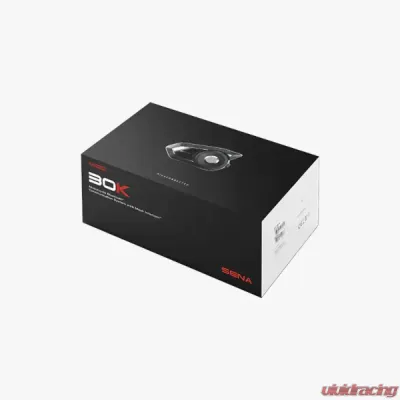 Sena 30K Bluetooth Communication System w/ Mesh Intercom & HD Speakers Single Pack - 30K-03