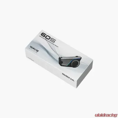 Sena 60S Communication Headset w/ Wave/Mesh & Bluetooth Intercom/Harman Kardon 2nd Generation Sound Single Pack - 60S-01