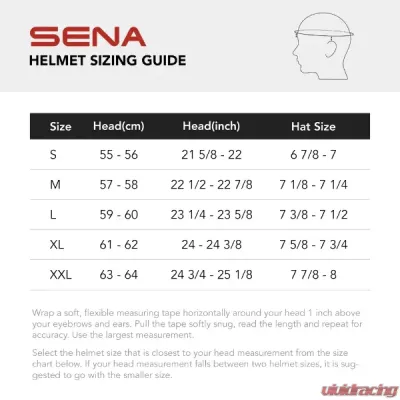 Sena Surge Smart Helmet - SURGE-MBGB00M3