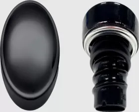 HardDrive Ratchet Gas Cap RH Black Harley Davidson 1996-2022