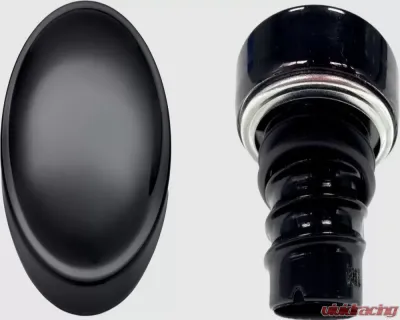 HardDrive Ratchet Gas Cap RH Black Harley Davidson 1996-2022 - 012689