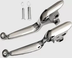 HardDrive Smooth Lever Set Chrome Harley Davidson ST 2018-2020