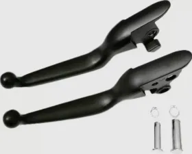 HardDrive Smooth Lever Set Matte Black Harley Davidson ST 2018-2020