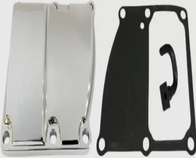HardDrive M8 Transmission Top Cover Kit Chrome Harley Davidson FLH | FLT | ST 2017-2022