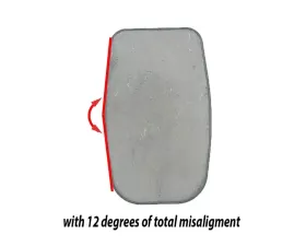 AGM Products 4pc Weld On Jack Point w/ 12 Degrees Misalignment