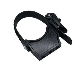AGM Products Quick Clamp Chassis Mount Electric/Manual Jack Panel Mount Black