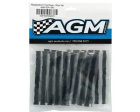 AGM Products Replacement Tire Plugs 20pc Set