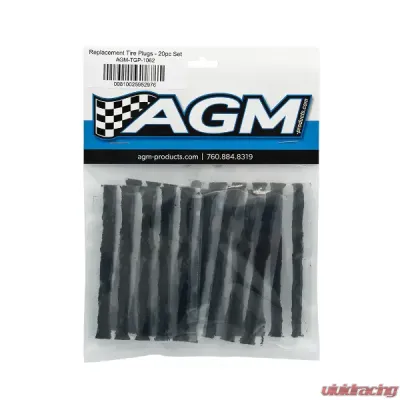 AGM Products Replacement Tire Plugs 20pc Set - AGM-TGP-1062