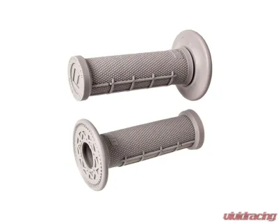 ODI Grey Half Waffle Mini MX Single Ply Soft Grips - H01MMG