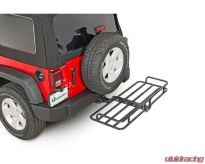 Quadratec Compact Cargo Rack for 2" Receiver Hitch - 10101116