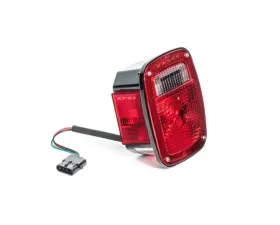 Quadratec Tail Light Assembly for Driver Side Jeep Wrangler 1991-1995