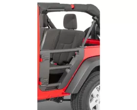 Quadratec Rear Tube Doors Jeep Wrangler JK 2007-2018