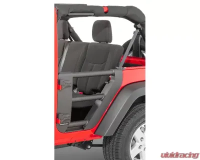 Quadratec Rear Tube Doors Jeep Wrangler JK 2007-2018 - 572302