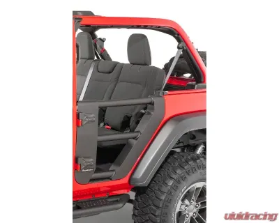 Quadratec Rear Tube Doors Jeep Gladiator JT | Wrangler 2018-2021 - 572402
