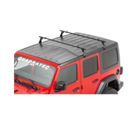 Quadratec Hardtop Drip Rail Mount Cross Bar Rack Jeep Wrangler 2007-2021