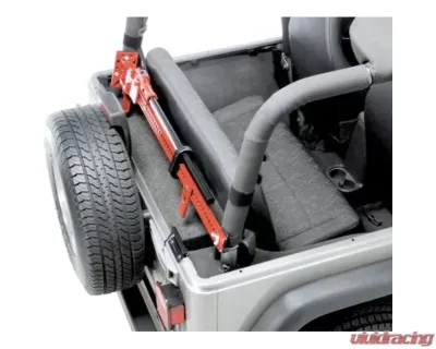 Quadratec Sport Cage Hi-Lift Jack Mount Jeep CJ-7 | Wrangler YJ 1976-1991 - CJYJ87HLJM