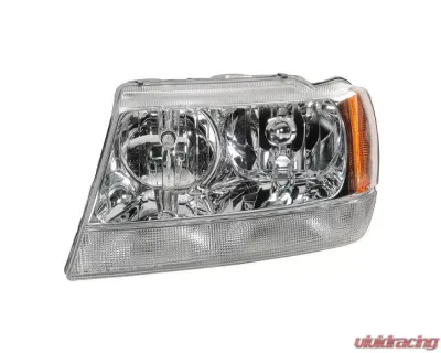 Quadratec Driver Side Head Lamp Housing Jeep Grand Cherokee WJ 1999-2004 - CS097-B001L