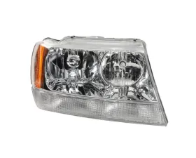Quadratec Passenger Side Head Lamp Housing Jeep Grand Cherokee WJ 1999-2004