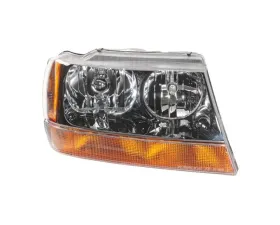 Quadratec Headlamp Assembly Passenger Side eep Grand Cherokee WJ 1999-2002