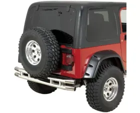 Quadratec QR3 Dual-Tube Rear Bumper Jeep Wrangler 1987-2006