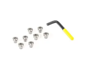 Quadratec Anti-Theft Hinge Pin Nuts Jeep Wrangler Unlimited 4-Door JK 2007-2018