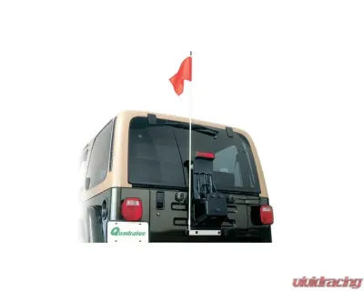 Quadratec Trail Flag with 5' Pole - FLG-5Y