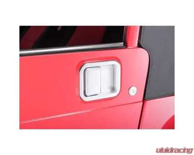 Quadratec Full Steel Door Outside Paddle Handle in Chrome for Jeep 1982-2006 - HU-CR3301M-FL