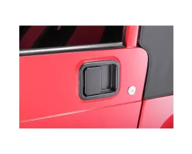 Quadratec Full Steel Door Outside Paddle Handle in Black for Jeep 1982-2006