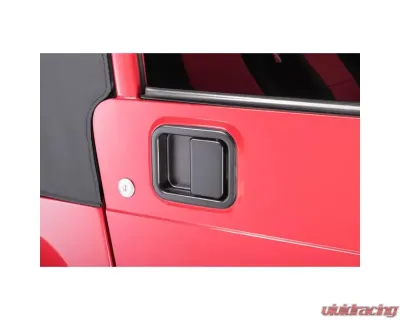 Quadratec Full Steel Door Paddle Handle in Black for Jeep 1982-2006 - HU-CR3833S-FR