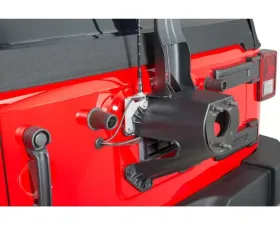 Quadratec JK-ANTM-L Stainless CB Antenna Rear Tailgate Mount Jeep Wrangler 2007-2018
