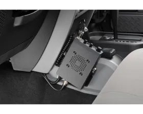 Quadratec CB Radio Mounting Bracket Passenger Side Jeep Wrangler 2007-2010