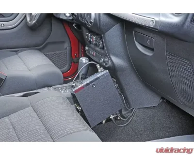 Quadratec Quick Disconnect CB Radio Mount Jeep Wrangler 2-Door | 4-Door JK 2011-2018 - JK-CBMU