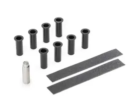 Quadratec Delrin Replacement Door Hinge Bushings Jeep Wrangler Unlimited 4-Door JK 2007-2018