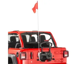 Quadratec Trail Flag Kit Jeep Wrangler 2-Door JK | Wrangler Unlimited 4-Door JK 2007-2018