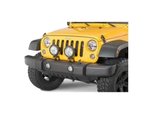 Quadratec Heavy Duty Auxiliary Light Mount Brackets Jeep Wrangler 2007-2018