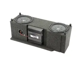 Quadratec Custom Rear Dual Subwoofer Kit with 10