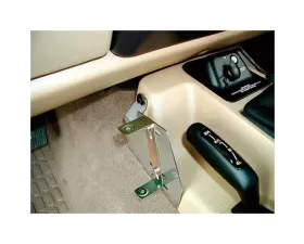Quadratec CB Radio Mounting Bracket in Stainless Steel for Jeep Wrangler 1997-2006