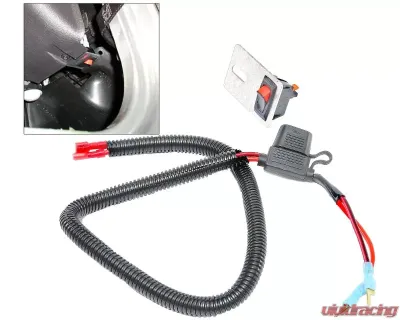 Quadratec TJ Dome Light Switch for Jeep Wrangler 1997-2006 - JW-DLB