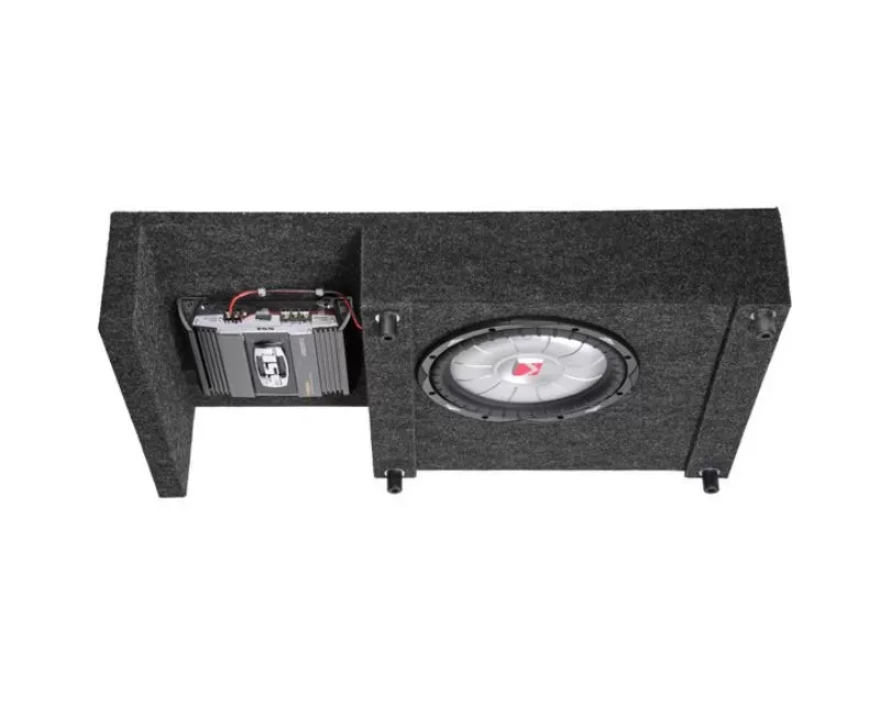 Quadratec Custom Rear Subwoofer Kit with 12" Kicker CompRT Subwoofer Jeep Wrangler Unlimited LJ 2004-2006 - JW-ULMSUB06